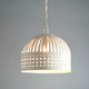 Pendant Light White Iron 33cm E27 Pendant Light White Iron 33cm E27